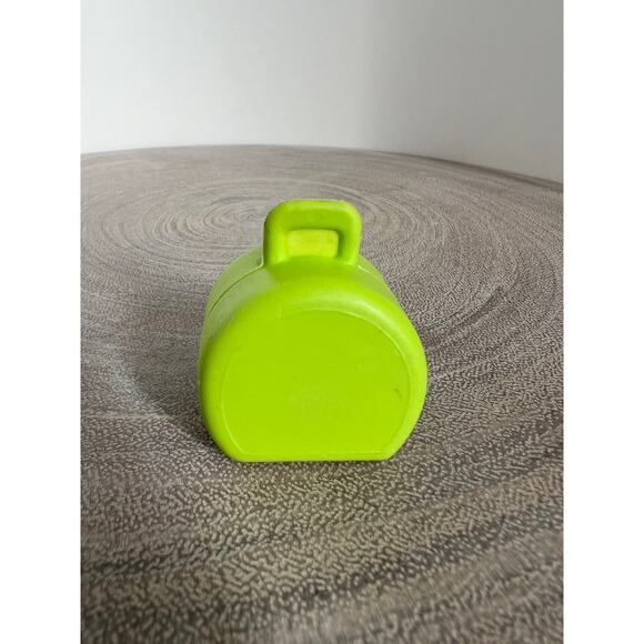 Vintage Fisher-Price Little People Lime Green Suitcase - Picture 4 of 6